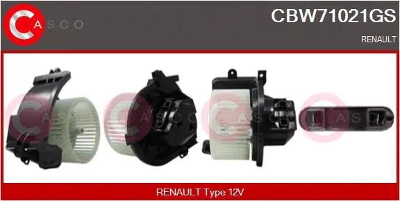 Interior Blower (CBW71021GS)