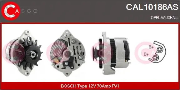 Alternator (CAL10186AS)
