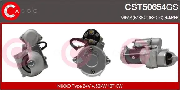 Starter (CST50654GS)