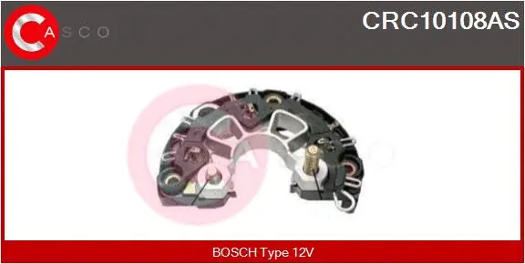 Rectifier, alternator (CRC10108AS)