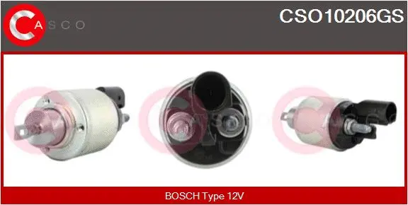 Solenoid Switch, starter (CSO10206GS)