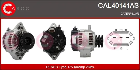 Alternator (CAL40141AS)