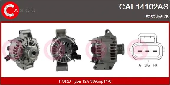 Alternator (CAL14102AS)