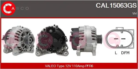 Alternator (CAL15063GS)