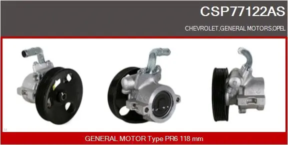 Hydraulic Pump, steering (CSP77122AS)
