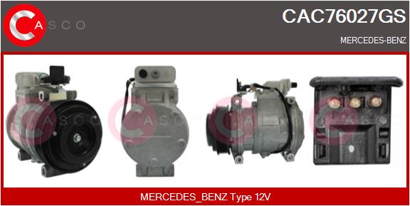 Compressor, air conditioning (CAC76027GS)