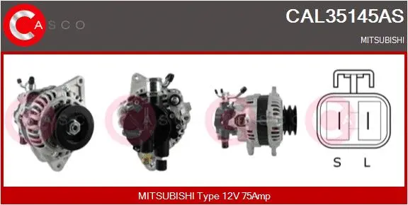 Alternator (CAL35145AS)