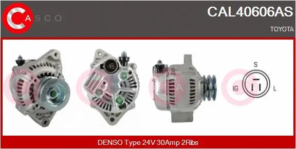 Alternator (CAL40606AS)