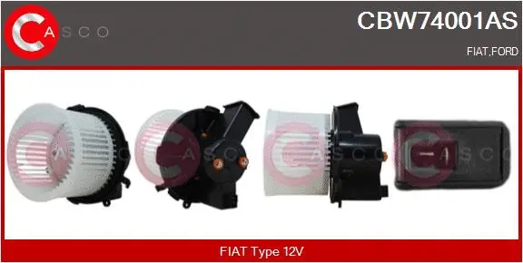 Interior Blower (CBW74001AS)
