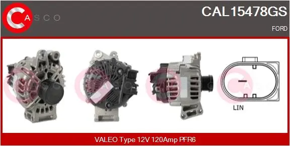 Alternator (CAL15478GS)