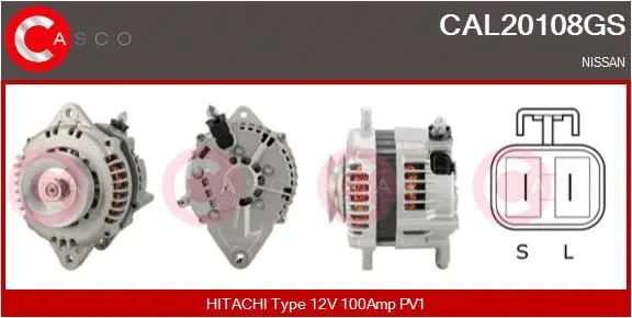 Alternator (CAL20108GS)