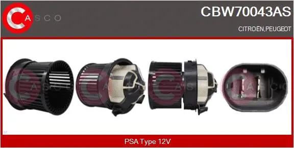 Interior Blower (CBW70043AS)