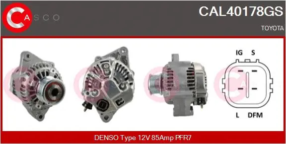 Alternator (CAL40178GS)