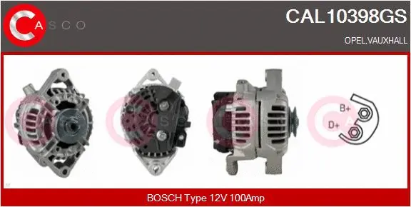 Alternator (CAL10398GS)