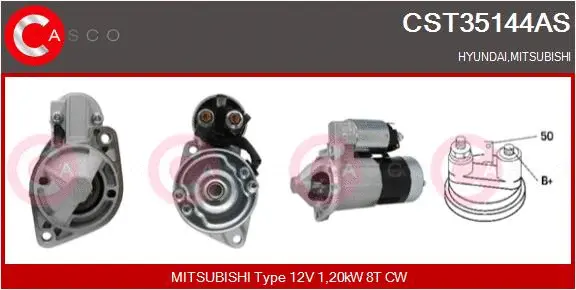 Starter (CST35144AS)