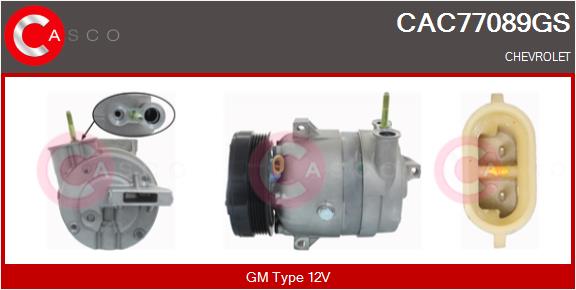 Compressor, air conditioning (CAC77089GS)