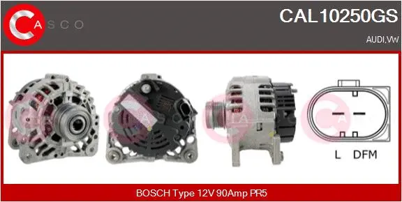 Alternator (CAL10250GS)