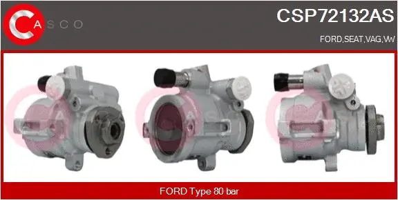 Hydraulic Pump, steering (CSP72132AS)