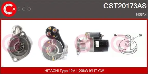 Starter (CST20173AS)