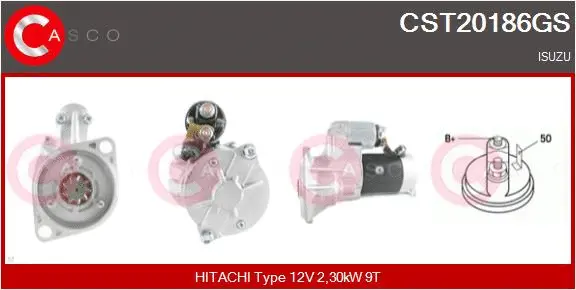Starter (CST20186GS)
