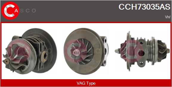 Core assembly, turbocharger (CCH73035AS)
