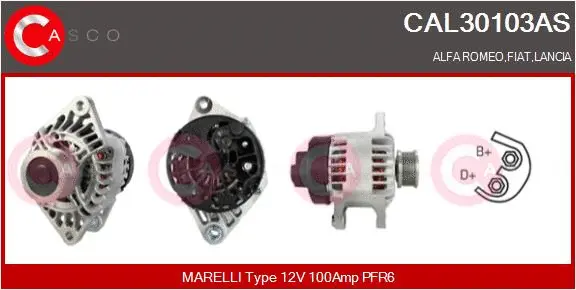 Alternator (CAL30103AS)