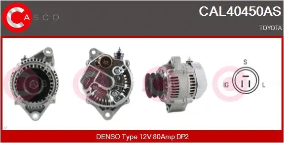 Alternator (CAL40450AS)