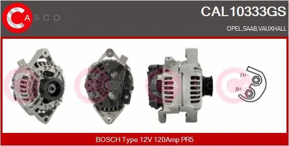 Alternator (CAL10333GS)