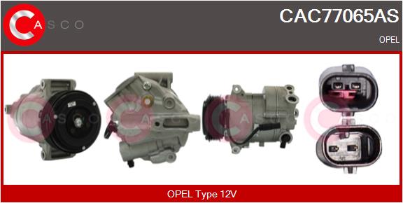 Compressor, air conditioning (CAC77065AS)