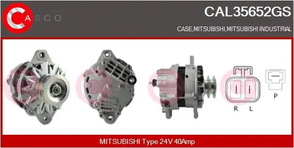 Alternator (CAL35652GS)