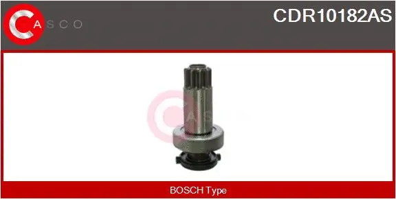 Pinion, starter (CDR10182AS)