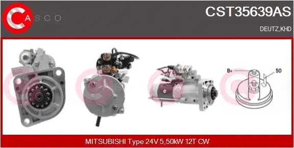 Starter (CST35639AS)