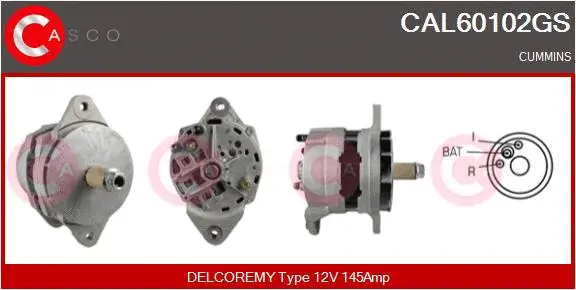 Alternator (CAL60102GS)