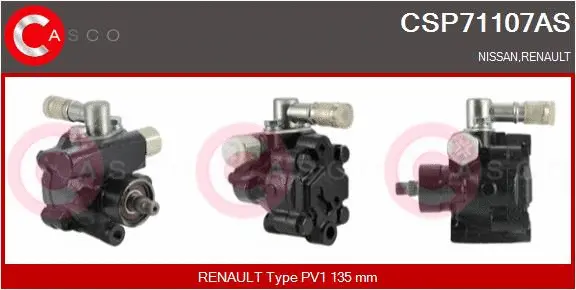 Hydraulic Pump, steering (CSP71107AS)