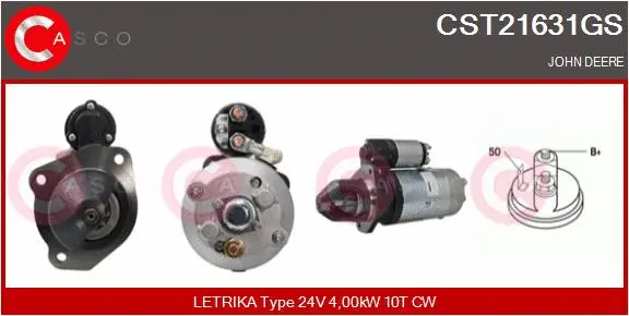 Starter (CST21631GS)