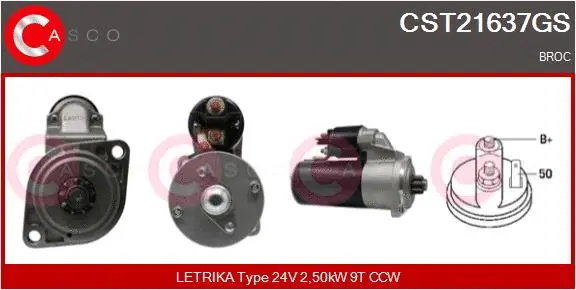 Starter (CST21637GS)