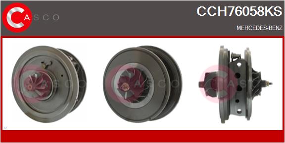 Core assembly, turbocharger (CCH76058KS)