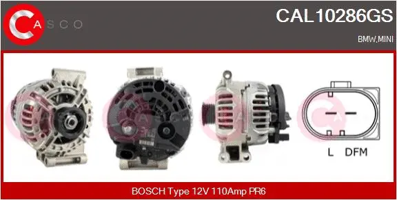 Alternator (CAL10286GS)