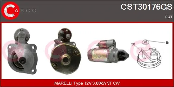 Starter (CST30176GS)