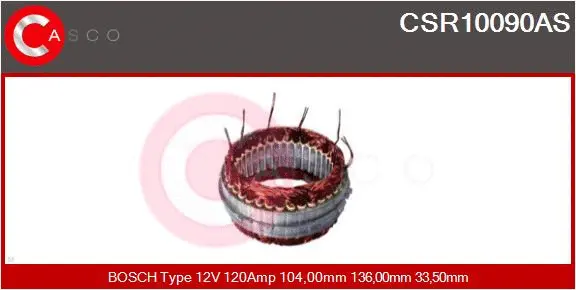 Stator, alternator (CSR10090AS)