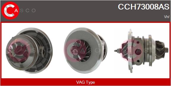 Core assembly, turbocharger (CCH73008AS)