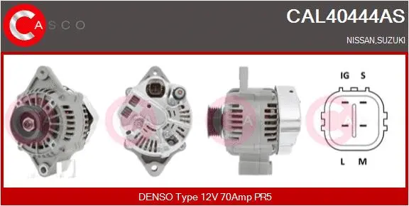 Alternator (CAL40444AS)