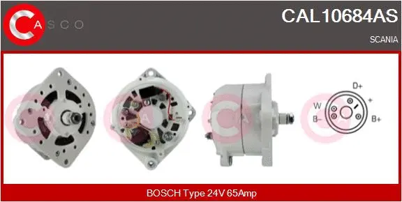 Alternator (CAL10684AS)