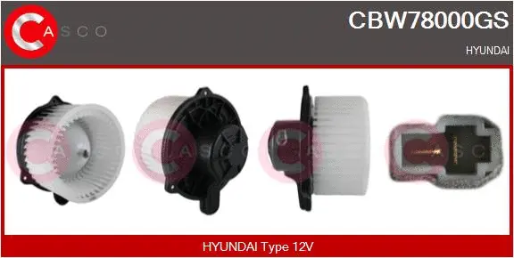 Interior Blower (CBW78000GS)