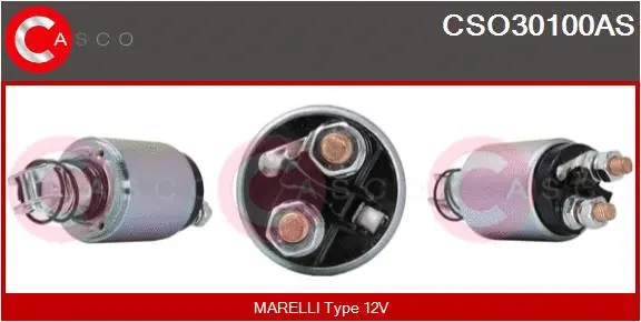 Solenoid Switch, starter (CSO30100AS)