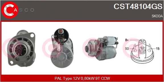 Starter (CST48104GS)