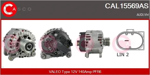 Alternator (CAL15569AS)