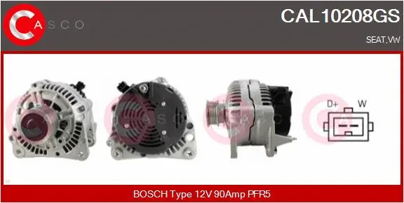 Alternator (CAL10208GS)