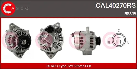 Alternator (CAL40270RS)