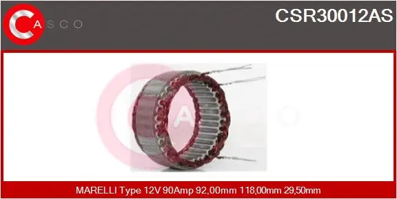 Stator, alternator (CSR30012AS)